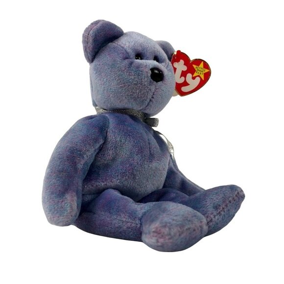 TY Beanie Babies Collection Clubby II 1999 Hang Tag Plush Retired Stuffed Animal - Picture 1 of 8